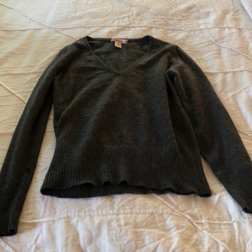 Grey Cashmere sweater